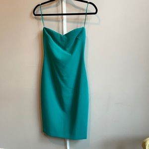 Turquoise Likely Strapless Dress